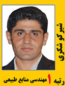 شیرکو شکری رتبه 1 کارشناسی ارشد کشاورزی منابع طبیعی سال 1391