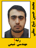 محمد حسین شیخ سفلی رتبه 1 کارشناسی ارشد مهندسی شیمی سال 1402