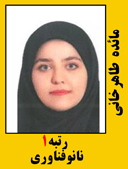 مائده طاهرخانی رتبه 1 کارشناسی ارشد نانو فناوری سال 1402