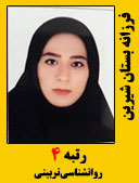 فرزانه بستان شیرین رتبه 4 کارشناسی ارشد روانشناسی تربیتی سال 1400