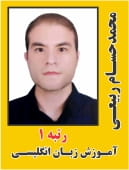 محمد حسام ربیعی رتبه 1 دکتری آموزش زبان انگلیسی سال 1405